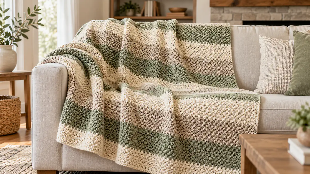 Crochet Color Blanket Ideas for Soft, Balanced Texture