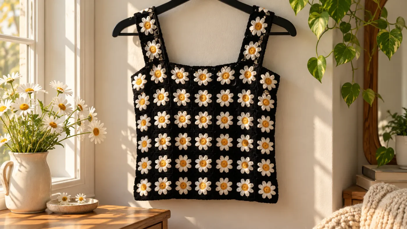 Crochet Granny Square Crop Top Patterns You Need to Try 🧶