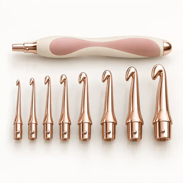 Interchangeable hook set (crochet hook set), photo