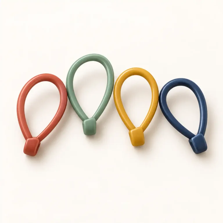 Locking stitch markers (stitch marker), photo
