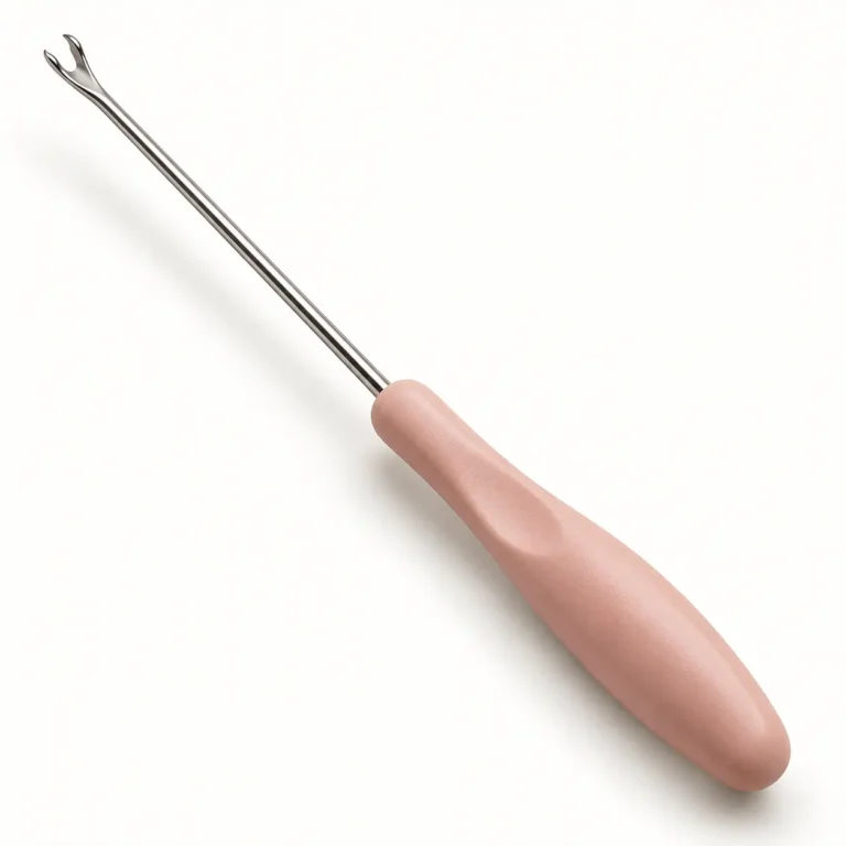 Latch hook (hook tool), photo