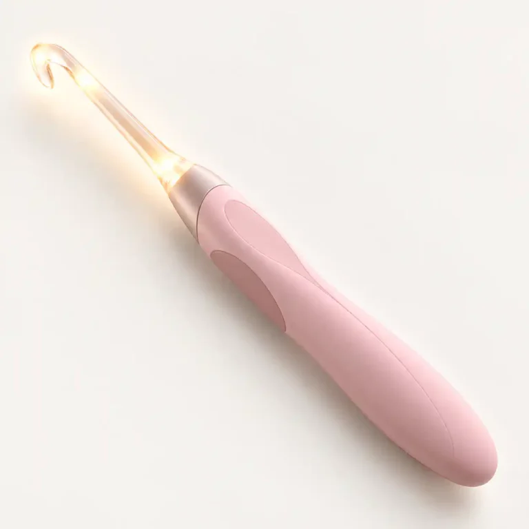 Light-up hook (crochet hook), photo