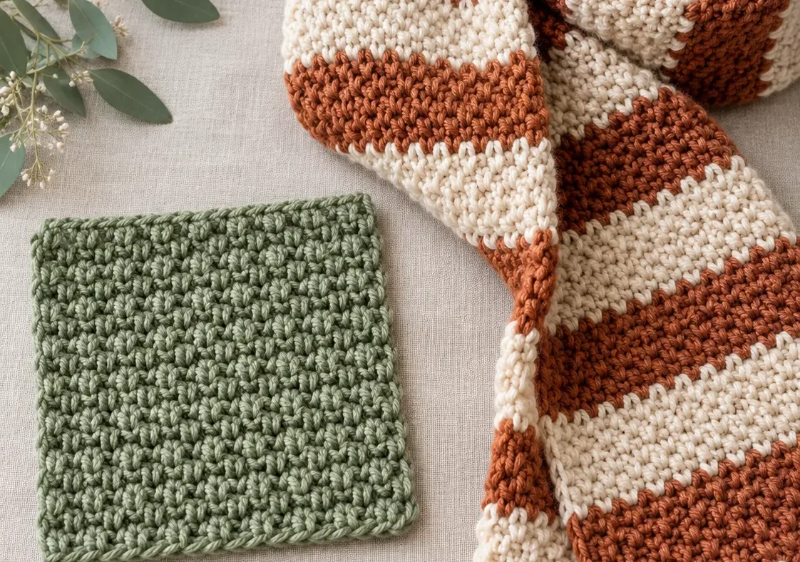What Is Crochet Moss Stitch?