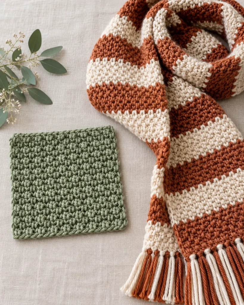 What Is Crochet Moss Stitch?