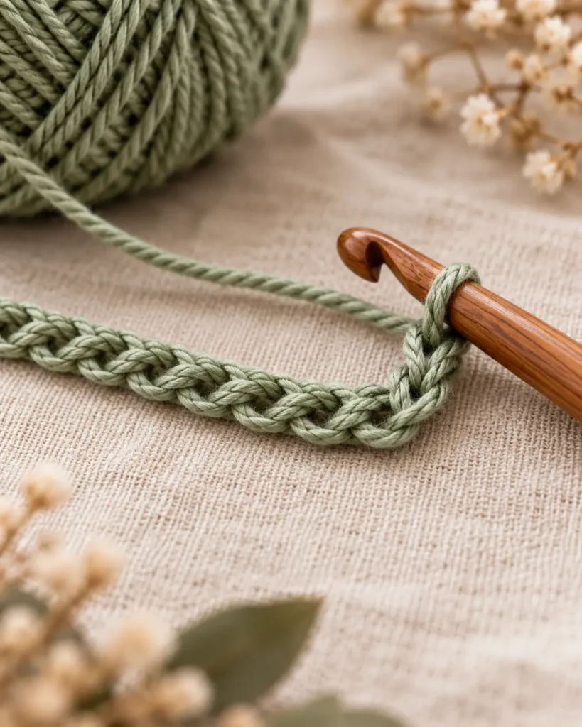 How to Change Colors in Moss Stitch